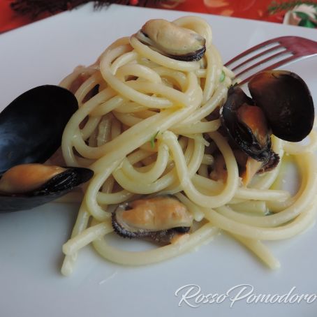 Vermicelli cozze e pecorino romano