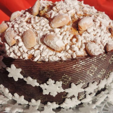 Panettone casalingo con gocce di cioccolato
