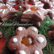 Biscotti linzer al cacao