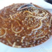 Pasta e lenticchie - Tappa 1