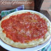 Pizza in padella all'amatriciana