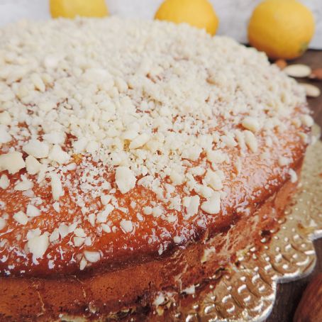 Pan di limone alle mandorle