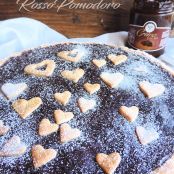 Torta romantica con crema al cacao Babbi