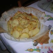 TORTINO DI PATATE CON MORTADELLA E FILANTE..al forno - Tappa 5