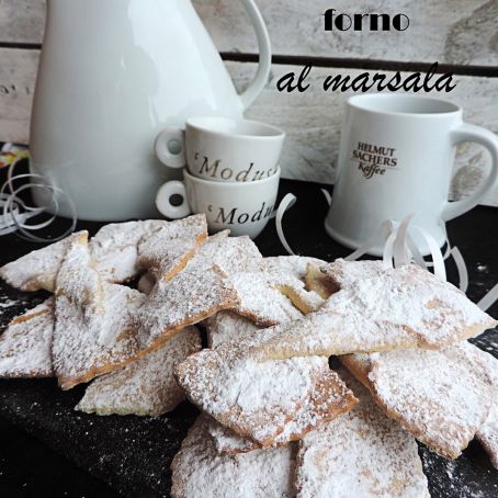 Frappe al forno al marsala (senza burro)