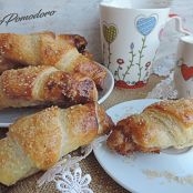 Croissants di sfoglia dolci - Tappa 1