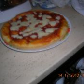 Focacce e pizze  con lievito madre  farcite con  cipolla e con prosciutto e oliver nere - Tappa 6