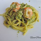 Tonnarelli con crema di broccoletti siciliani e gamberi - Tappa 1