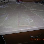 BRIOSCINE  SALATE con pasta brisee' FARCITE: - Tappa 2