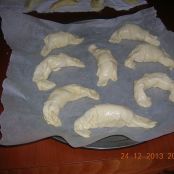 BRIOSCINE  SALATE con pasta brisee' FARCITE: - Tappa 4