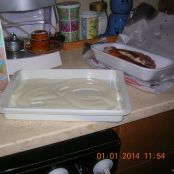 BISTECCHE DI PORCHETTO IN LATTE DI SOIA AL FORNO CON PATATE... - Tappa 1