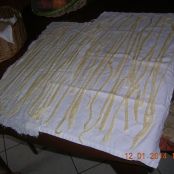 FETTUCCINE RIGATE FATTE IN CASA AI FUNGHI