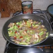PASTA FRESCA FATTA IN CASA :GNOCCHI DI SEMOLA AI FUNGHI CON ZUCCHINE - Tappa 4