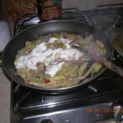 PASTA FRESCA FATTA IN CASA :GNOCCHI DI SEMOLA AI FUNGHI CON ZUCCHINE - Tappa 5