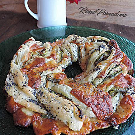 Ciambella salata alle zucchine e provola