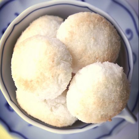 Biscotti al cocco e vaniglia