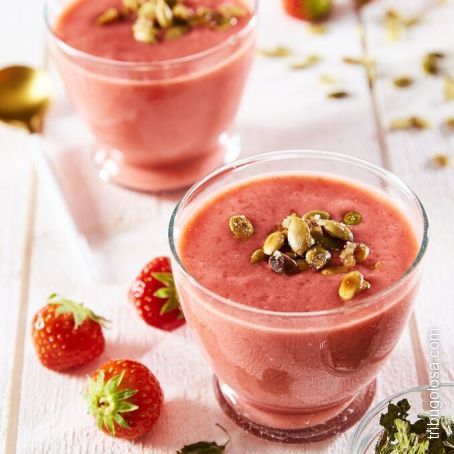 Crema di fragole all'acqua