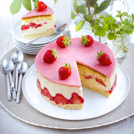 Torta con le fragole