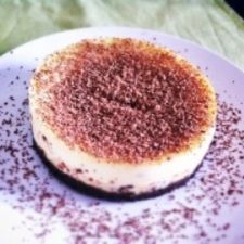 Mini extradark cheesecake