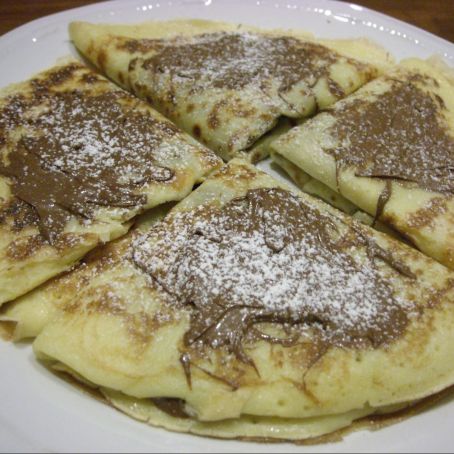 Crepes alla nutella