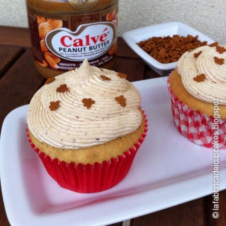 Cupcakes al burro di arachidi