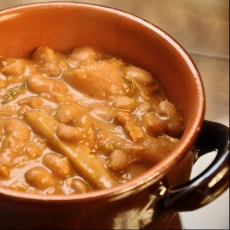 Fagioli 'on le 'otenne