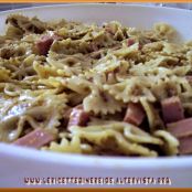 Farfalle con pesto di pistacchi e mortadella - Tappa 1