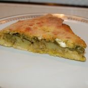 PIZZA PATATE E PESTO
