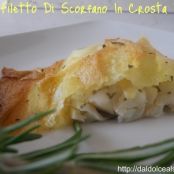 Filetto di scorfano in crosta di patate