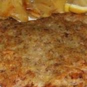 Vitello in crosta di patate e funghi