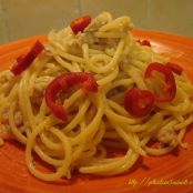 Spaghetti tonno e limone - Tappa 2