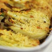 Finocchi gratinati al gorgonzola