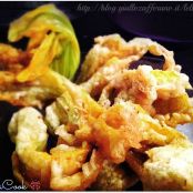 Fiori di zucca ripieni