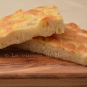 Focaccia bianca senza impasto