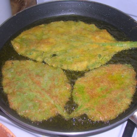 Foglie di borragine fritte