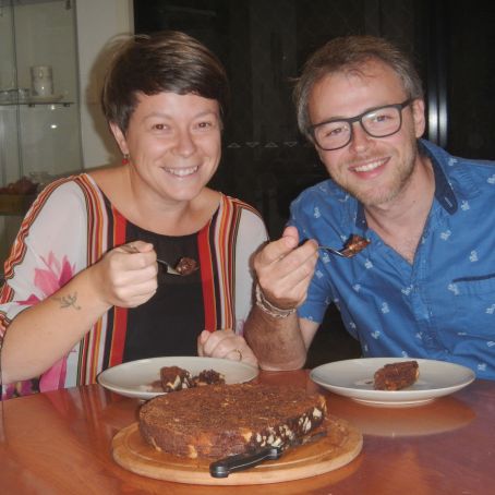 Decadent Macadamia & White Chocolate Brownie