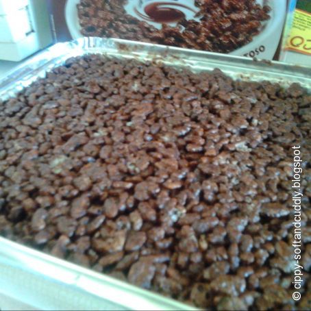 Torta di Mars e Rice Krispies