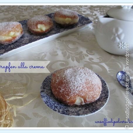 I KRAPFEN ALLA CREMA PASTICCERA AL LIMONE