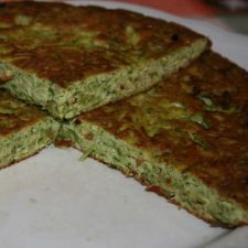 Frittata di asparagi selvatici.