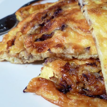 Frittata di radicchio