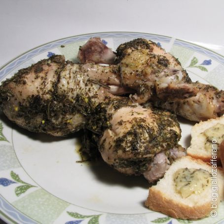 Fusi di pollo con erbe aromatiche