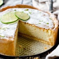 Torta di riso al lime