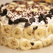 Banoffee pie alla banana e cioccolato