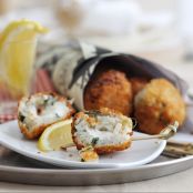 Arancini con cuore filante di taleggio