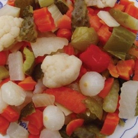 Giardiniera di verdure