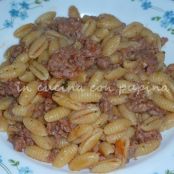 Gnocchetti sardi al ragù di salsiccia