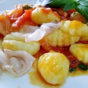 Gnocchi al sugo ricco con Lardo di Colonnata