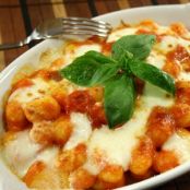 Gnocchi al pomodoro e mozzarella