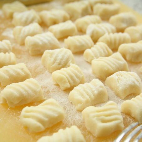 Gnocchi di patate solo tuorlo