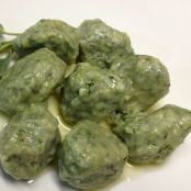 Gnudi al cavolo nero